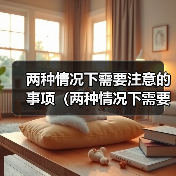 两种情况下需要注意的事项(两种情况下需要注意的事项)(图1) 两种情况下需要注意的事项(两种情况下需要注意的事项)(图1)