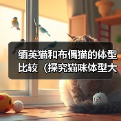 缅英猫和布偶猫的体型比较（探究猫咪体型大小对其品种特点的影响）（图1）