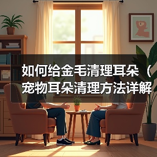 如何给金毛清理耳朵（宠物耳朵清理方法详解）（图2）