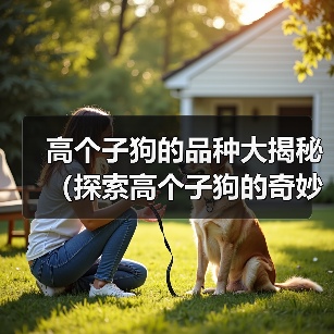 高个子狗的品种大揭秘（探索高个子狗的奇妙世界）（图1）