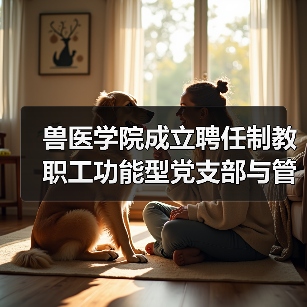 兽医学院成立聘任制教职工功能型党支部与管理委员会（图3）
