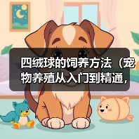四绒球的饲养方法(宠物养殖从入门到精通,从饲料到生活)(图4) 四绒球的饲养方法(宠物养殖从入门到精通,从饲料到生活)(图4)