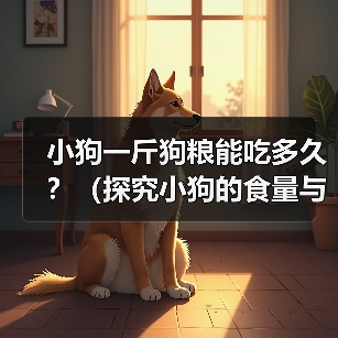 小狗一斤狗粮能吃多久？（探究小狗的食量与狗粮消耗量，）（图1）