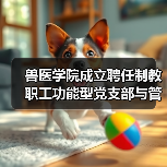 兽医学院成立聘任制教职工功能型党支部与管理委员会（图2）