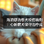 海泊舒治愈犬咬伤病例：心脏病犬保守治疗成功经验（图1）