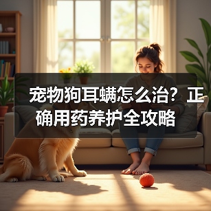 宠物狗耳螨怎么治?正确用药养护全攻略(图3) 宠物狗耳螨怎么治?正确用药养护全攻略(图3)