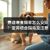 泰迪喂食频率怎么安排？蛋黄喂食指南及注意事项（图2）