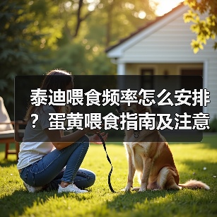 泰迪喂食频率怎么安排？蛋黄喂食指南及注意事项（图4）