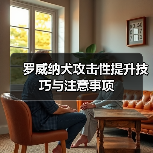 罗威纳犬攻击性提升技巧与注意事项（图3）