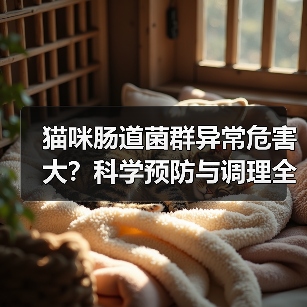 猫咪肠道菌群异常危害大?科学预防与调理全解析(图3) 猫咪肠道菌群异常危害大?科学预防与调理全解析(图3)