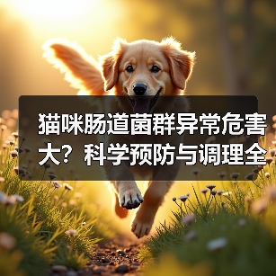 猫咪肠道菌群异常危害大?科学预防与调理全解析(图1) 猫咪肠道菌群异常危害大?科学预防与调理全解析(图1)