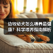 边牧幼犬怎么喂养最健康？科学喂养指南解析（图3）
