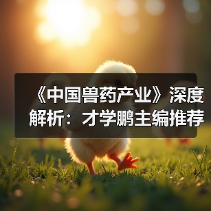 《中国兽药产业》深度解析：才学鹏主编推荐必读（图3）