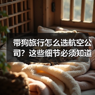 带狗旅行怎么选航空公司？这些细节必须知道！（图1）