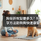 狗骨折恢复要多久？科学方法助狗狗快速康复（图1）