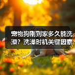 宠物狗刚到家多久能洗澡?洗澡时机关键因素揭秘(图3) 宠物狗刚到家多久能洗澡?洗澡时机关键因素揭秘(图3)