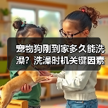 宠物狗刚到家多久能洗澡?洗澡时机关键因素揭秘(图2) 宠物狗刚到家多久能洗澡?洗澡时机关键因素揭秘(图2)