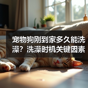 宠物狗刚到家多久能洗澡?洗澡时机关键因素揭秘(图4) 宠物狗刚到家多久能洗澡?洗澡时机关键因素揭秘(图4)