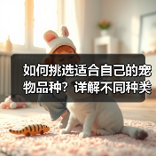 如何挑选适合自己的宠物品种?详解不同种类的饲养要点(图4) 如何挑选适合自己的宠物品种?详解不同种类的饲养要点(图4)