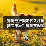 狗狗骨折固定多久才能彻底康复?科学掌握固定时间关键(图4) 狗狗骨折固定多久才能彻底康复?科学掌握固定时间关键(图4)