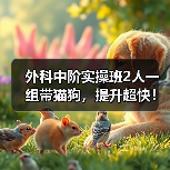 外科中阶实操班2人一组带猫狗，提升超快！（图4）