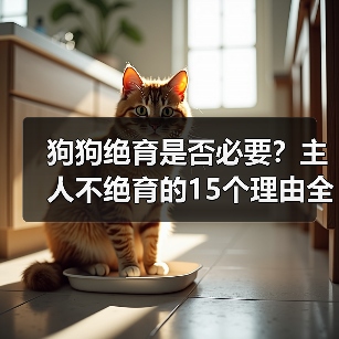 狗狗绝育是否必要？主人不绝育的15个理由全解析（图4）