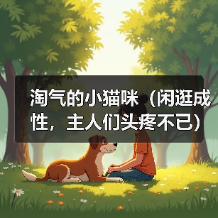 淘气的小猫咪(闲逛成性,主人们头疼不已)(图1) 淘气的小猫咪(闲逛成性,主人们头疼不已)(图1)