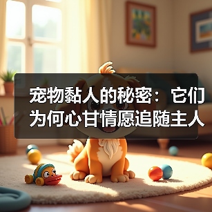 宠物黏人的秘密:它们为何心甘情愿追随主人?(图1) 宠物黏人的秘密:它们为何心甘情愿追随主人?(图1)