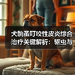 犬跳蚤叮咬性皮炎综合治疗关键解析：驱虫与抗菌（图1）