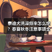 泰迪犬洗澡频率怎么定？春夏秋冬注意事项全解析（图2）
