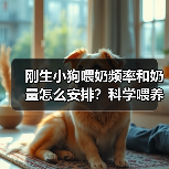 刚生小狗喂奶频率和奶量怎么安排？科学喂养阶段指南（图4）