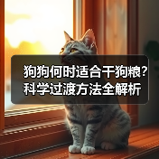 狗狗何时适合干狗粮？科学过渡方法全解析（图4）