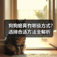 狗狗绝育有哪些方式？选择合适方法全解析（图2）