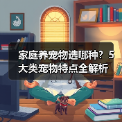 家庭养宠物选哪种？5大类宠物特点全解析（图1）