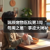 瑞辰宠物医院第3周“每周之星”事迹大揭秘（图4）