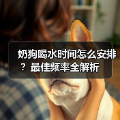 奶狗喝水时间怎么安排？最佳频率全解析（图2）