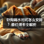 奶狗喝水时间怎么安排？最佳频率全解析（图4）
