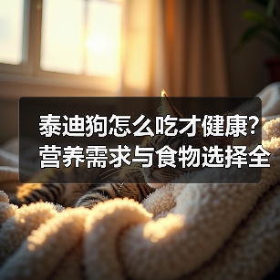 泰迪狗怎么吃才健康？营养需求与食物选择全解析（图4）