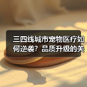 三四线城市宠物医疗如何逆袭？品质升级的关键在哪？（图2）