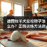 德国牧羊犬总咬鞋子怎么办?正确训练方法避免破坏行为(图1) 德国牧羊犬总咬鞋子怎么办?正确训练方法避免破坏行为(图1)