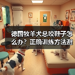 德国牧羊犬总咬鞋子怎么办?正确训练方法避免破坏行为(图4) 德国牧羊犬总咬鞋子怎么办?正确训练方法避免破坏行为(图4)