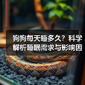 狗狗每天睡多久？科学解析睡眠需求与影响因素（图1）