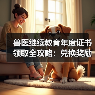 兽医继续教育年度证书领取全攻略：兑换奖励怎么领？（图4）