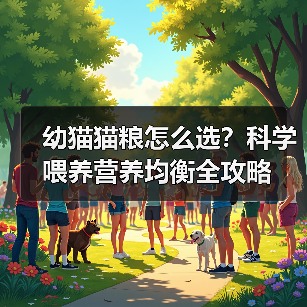 幼猫猫粮怎么选?科学喂养营养均衡全攻略(图1) 幼猫猫粮怎么选?科学喂养营养均衡全攻略(图1)