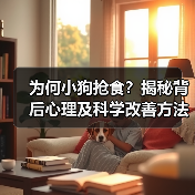 为何小狗抢食?揭秘背后心理及科学改善方法(图3) 为何小狗抢食?揭秘背后心理及科学改善方法(图3)