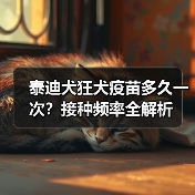 泰迪犬狂犬疫苗多久一次?接种频率全解析(图2) 泰迪犬狂犬疫苗多久一次?接种频率全解析(图2)