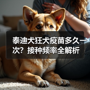 泰迪犬狂犬疫苗多久一次?接种频率全解析(图1) 泰迪犬狂犬疫苗多久一次?接种频率全解析(图1)