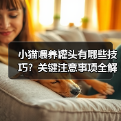 小猫喂养罐头有哪些技巧？关键注意事项全解析（图3）