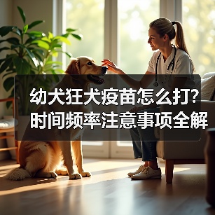 幼犬狂犬疫苗怎么打?时间频率注意事项全解析(图1) 幼犬狂犬疫苗怎么打?时间频率注意事项全解析(图1)