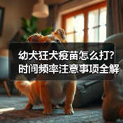 幼犬狂犬疫苗怎么打?时间频率注意事项全解析(图4) 幼犬狂犬疫苗怎么打?时间频率注意事项全解析(图4)